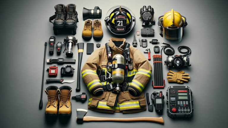 equipo para brigadista contra incendio