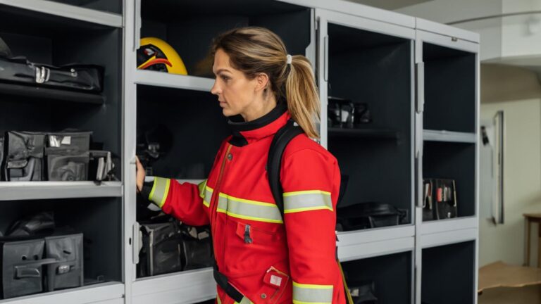 traje de bombero