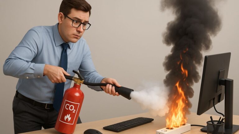 extintores para oficinas administrativas