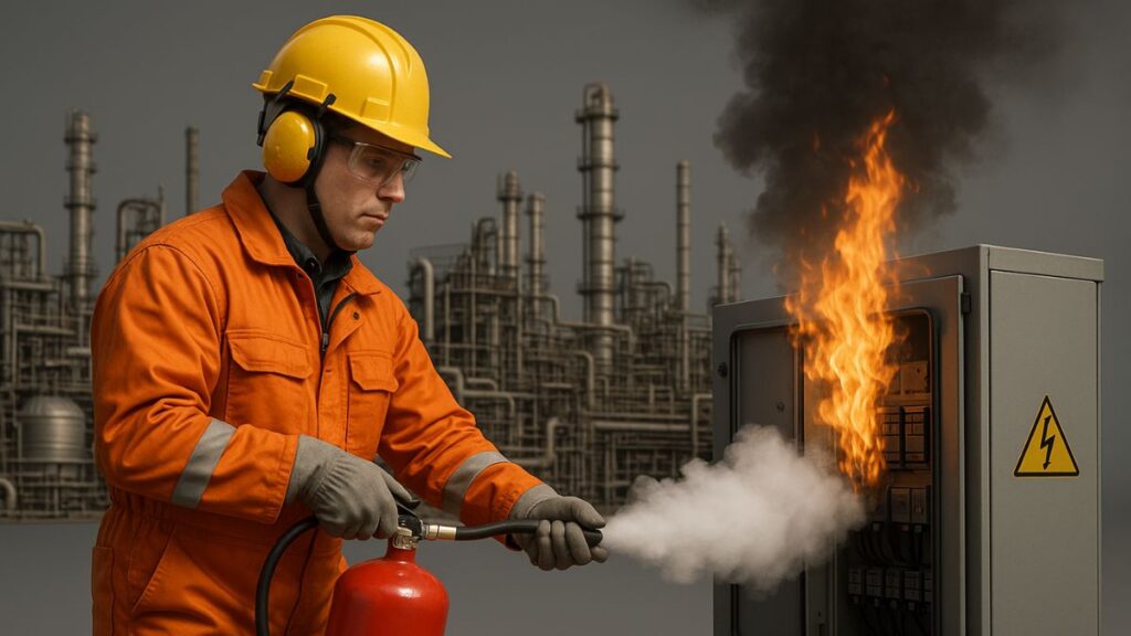 Materiales y equipo contra incendio en seguridad industrial 6 Sistemas y equipo contra incendios