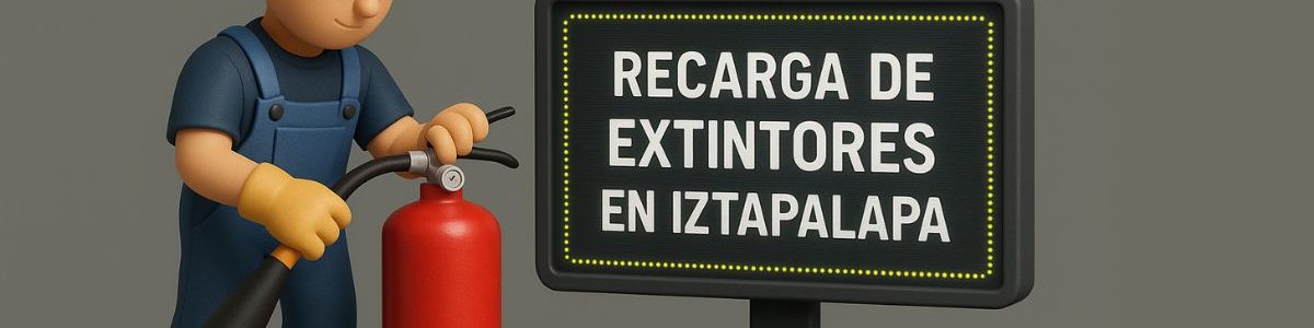 Recarga de Extintores en Iztapalapa